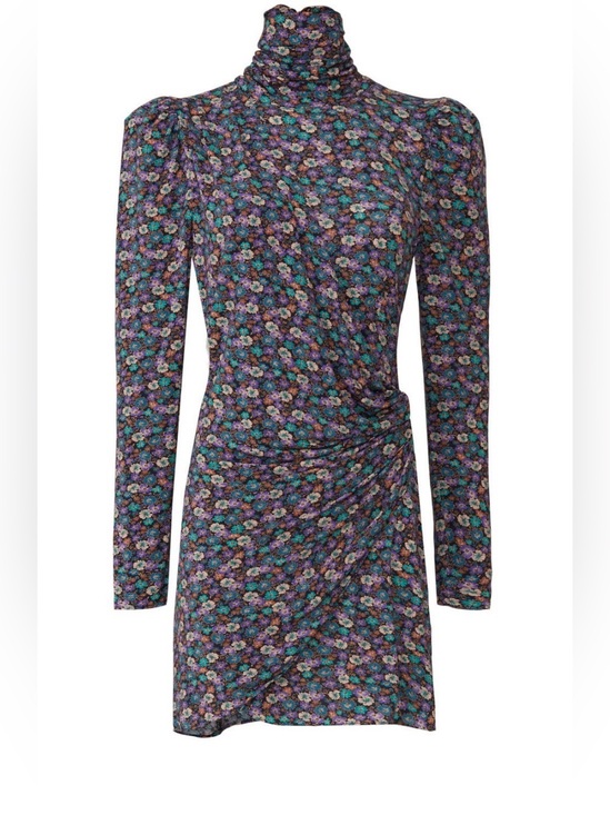 Ronny Kobo Collection Dresses & Skirts - Ronny Kobo Ruby Mock Neck Mini Dress